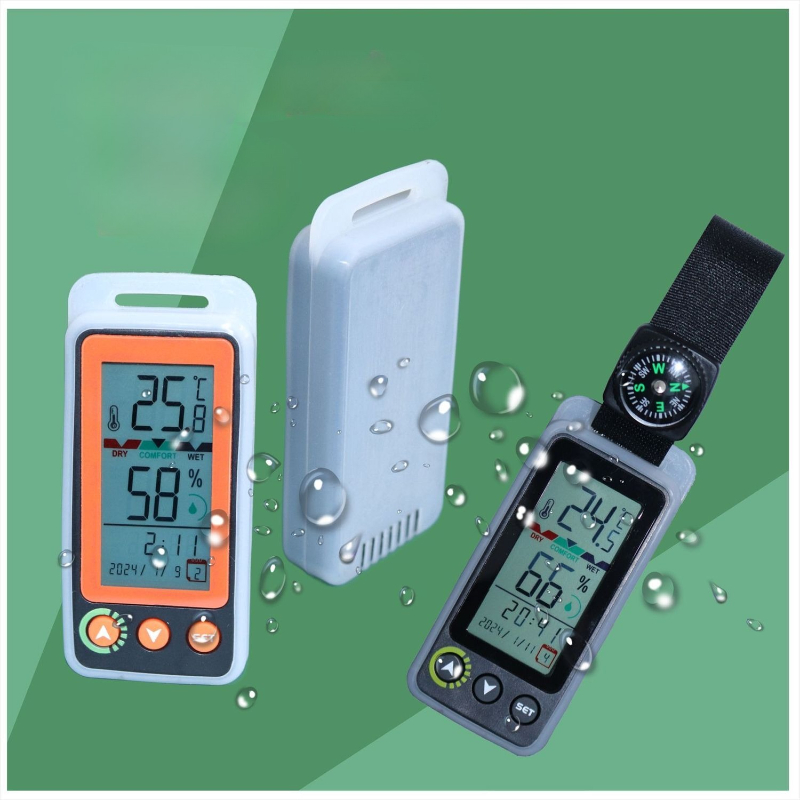 Weather Station Indoor - Termometro Igrometro Digitale Portatile da Esterno,