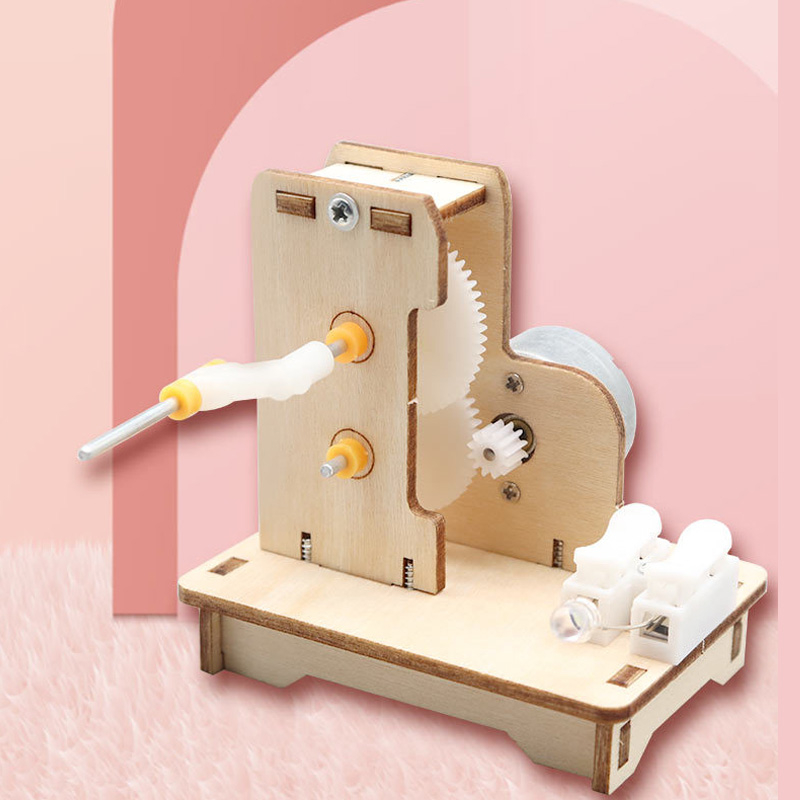 Science Diy Model - Mini generatore manuale fai-da-te Kit di