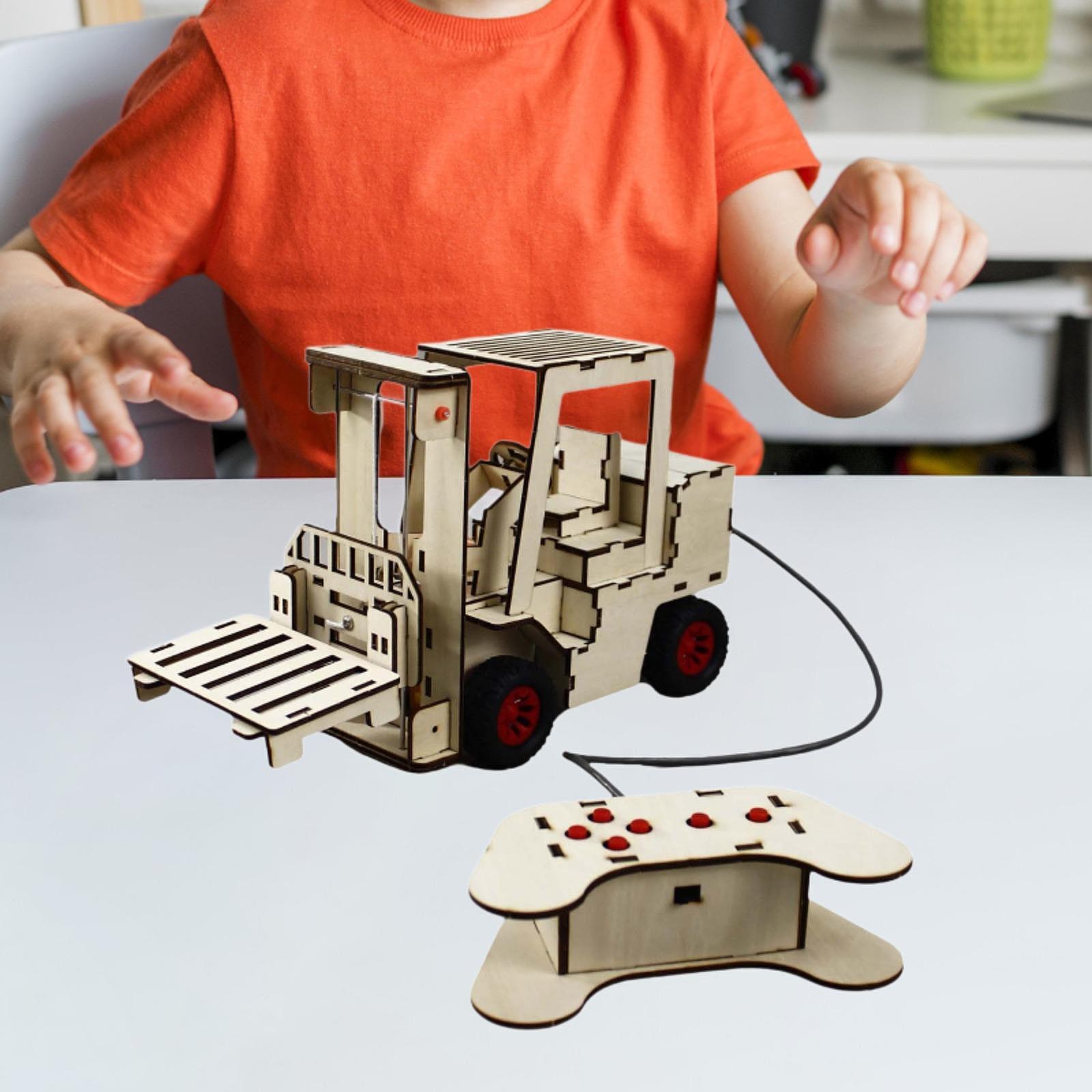 Science And Invention - Giocattoli da costruzione meccanici in legno