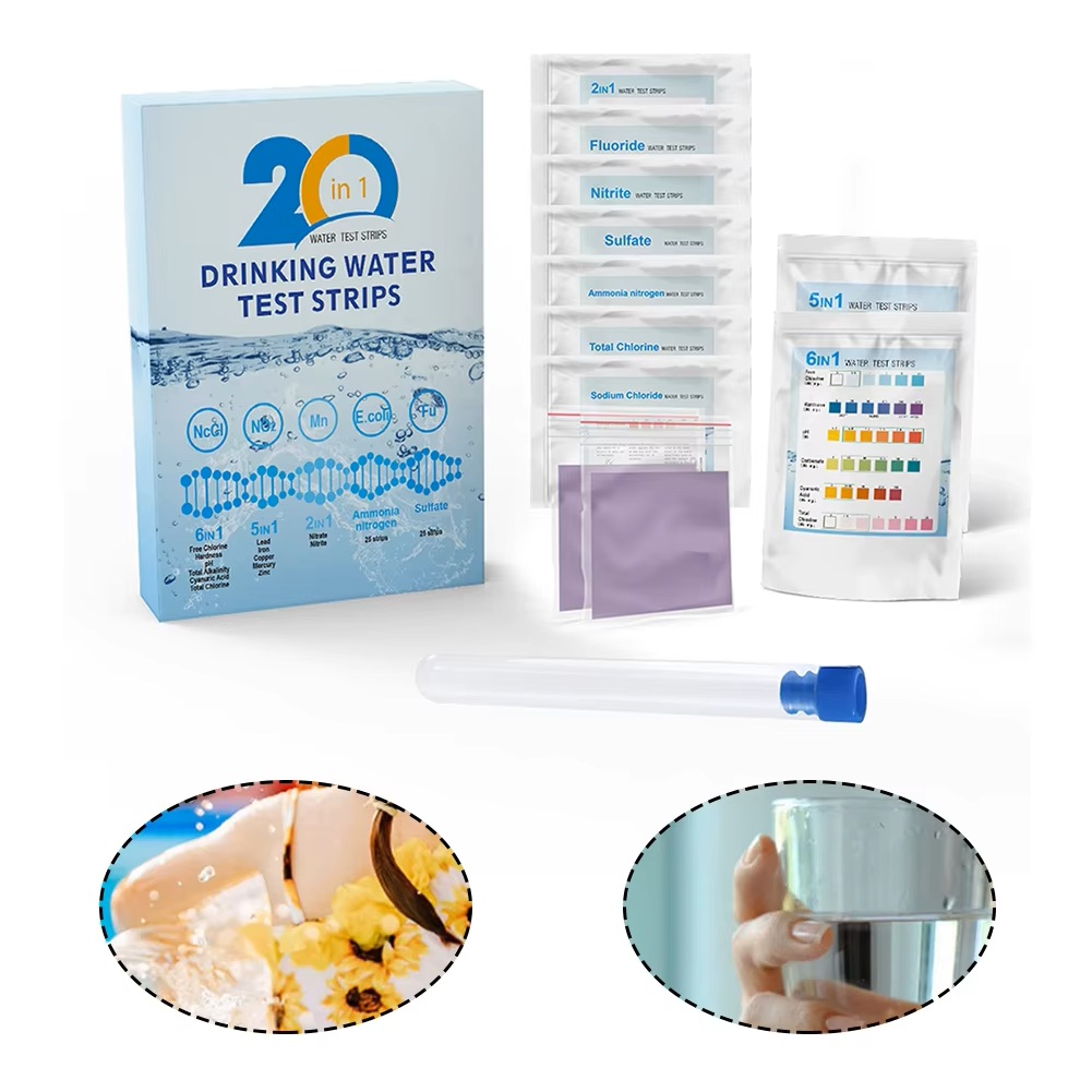 Water Testing Kit - YAGO Kit di Test dell'Acqua 20