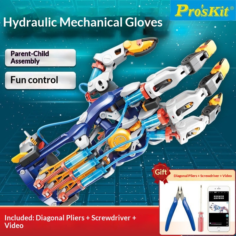 Science Hobbyist - Kit di Montaggio Meccanico per Braccio
