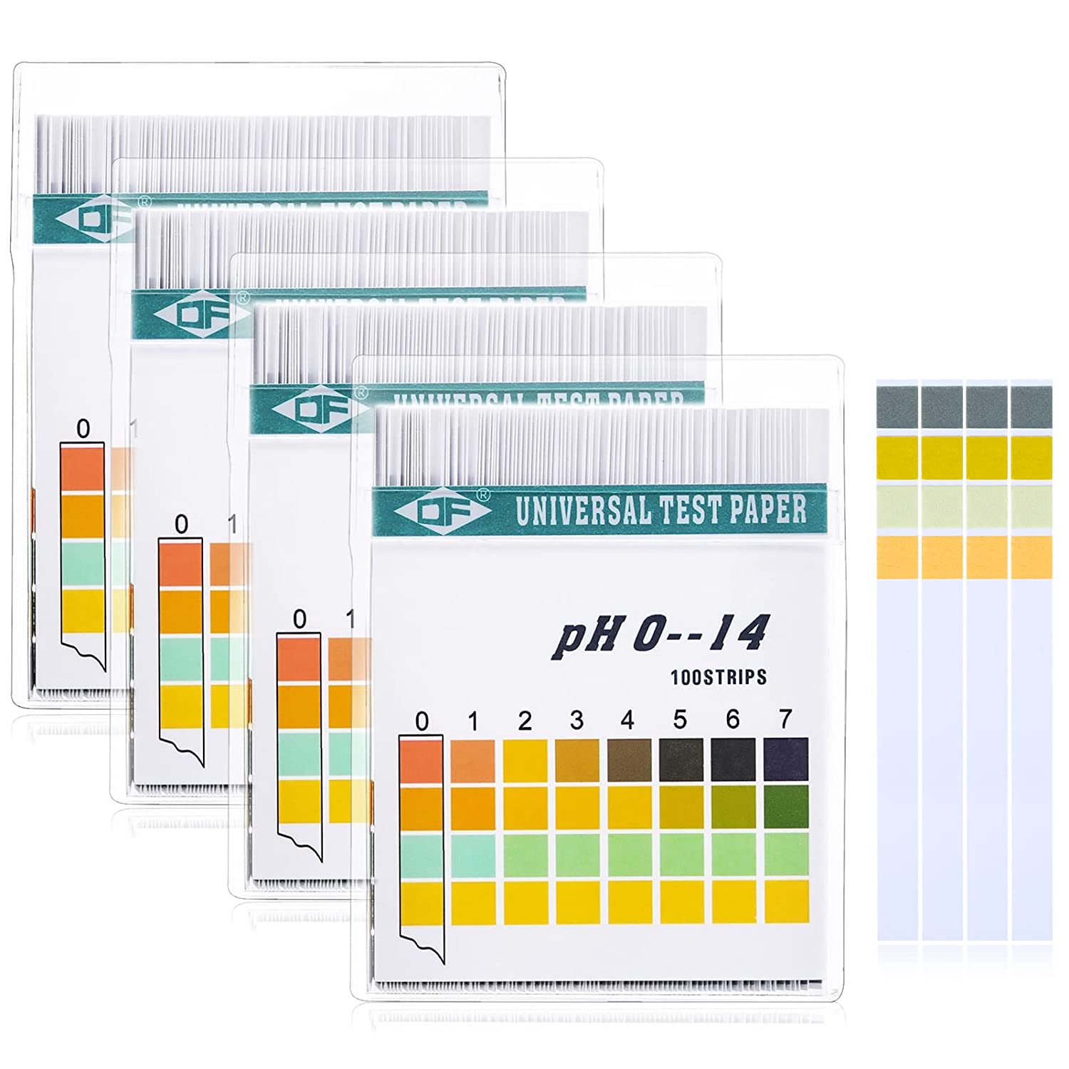 Water Testing Kit - 100 strisce 0-14 PH Indicatore di