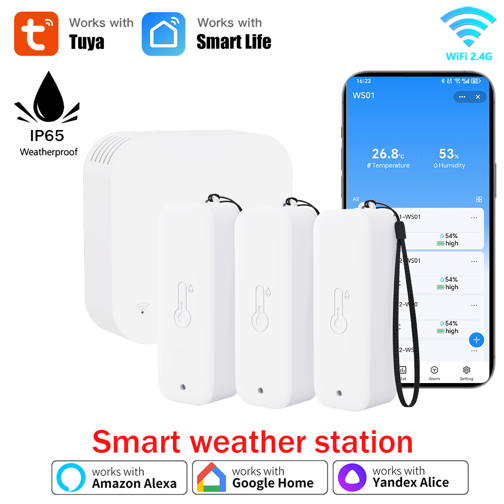 Weather Station Indoor - Stazione Meteo Intelligente Tuya WIFI con