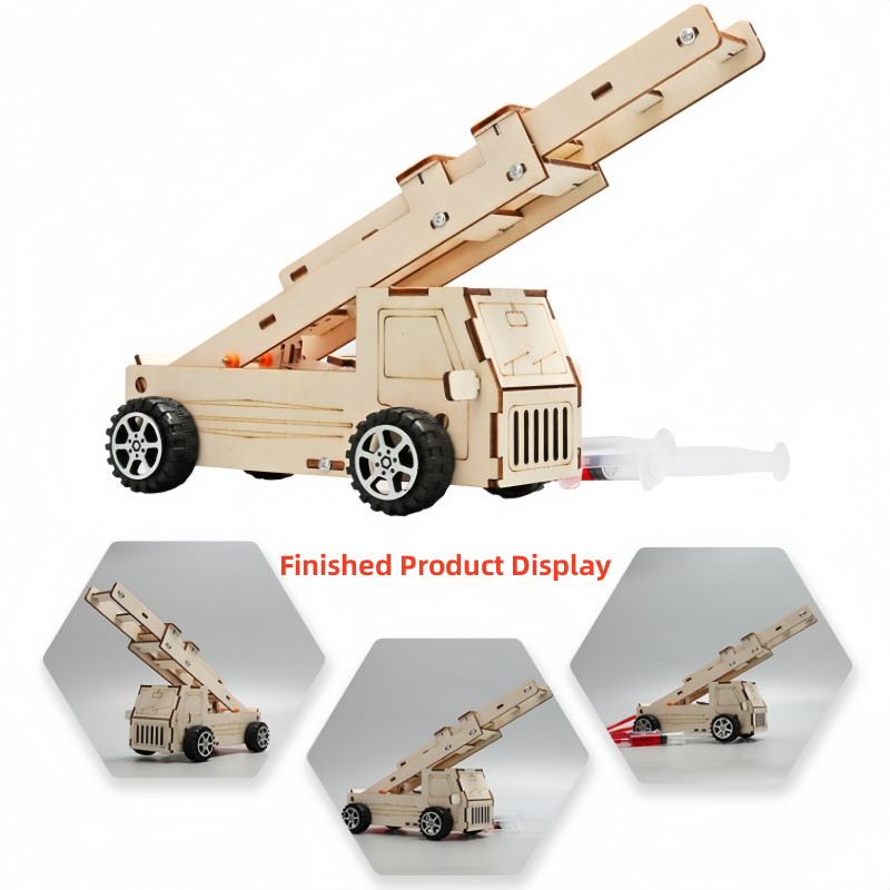 Science Diy Model - Kit modello camion dei pompieri con