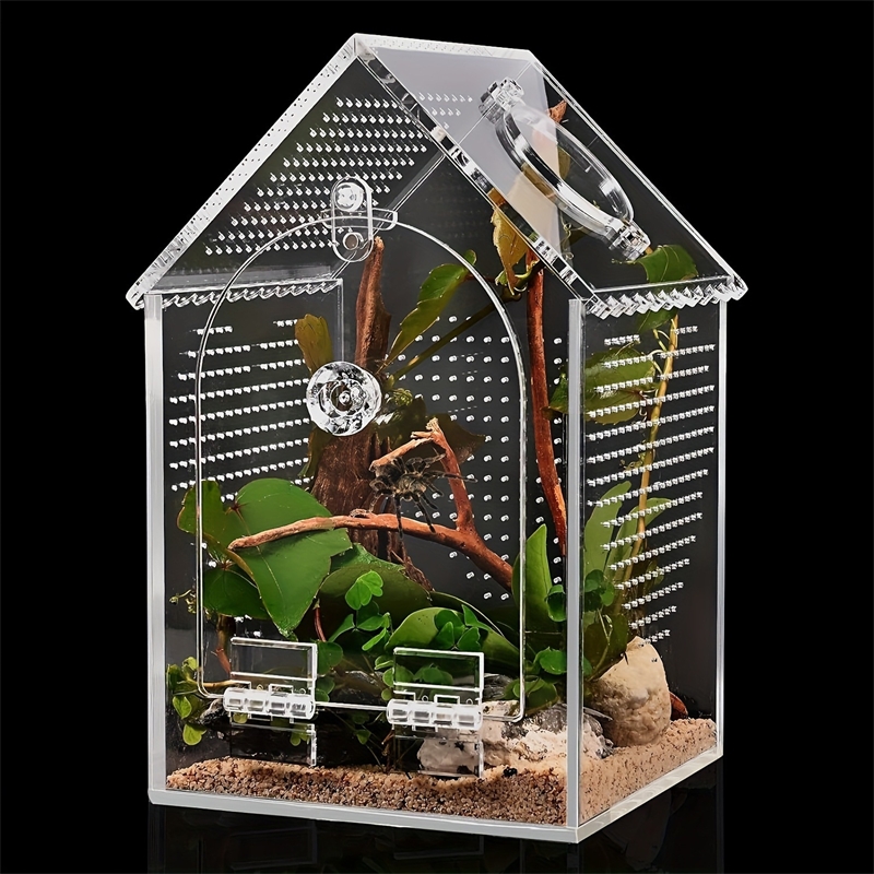 Science Hobbyist - Terrario Trasparente in Acrilico per Insetti