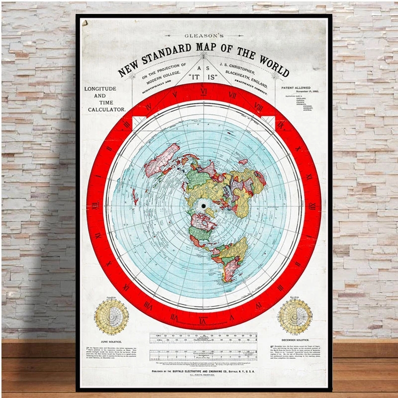 Star Map Poster - Poster e stampe 1892 Mappa della