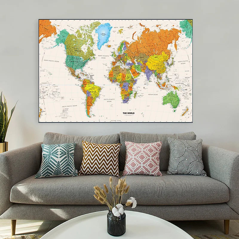 150x100 cm Mappa del mondo Pos - Star Map Poster recensione e prezzo
