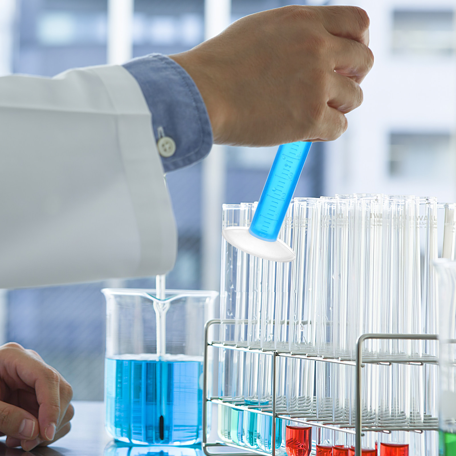 1 set di cilindri graduati in  - Science Experiment recensione e prezzo