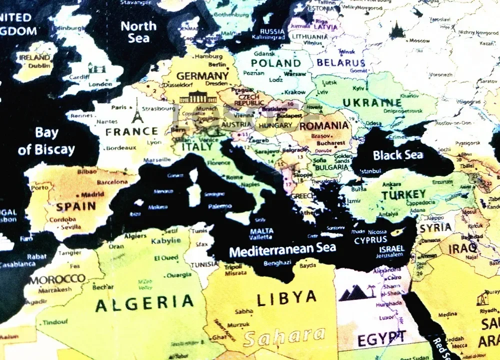 Nuovi poster e stampe d'arte d - Star Map Poster recensione e prezzo