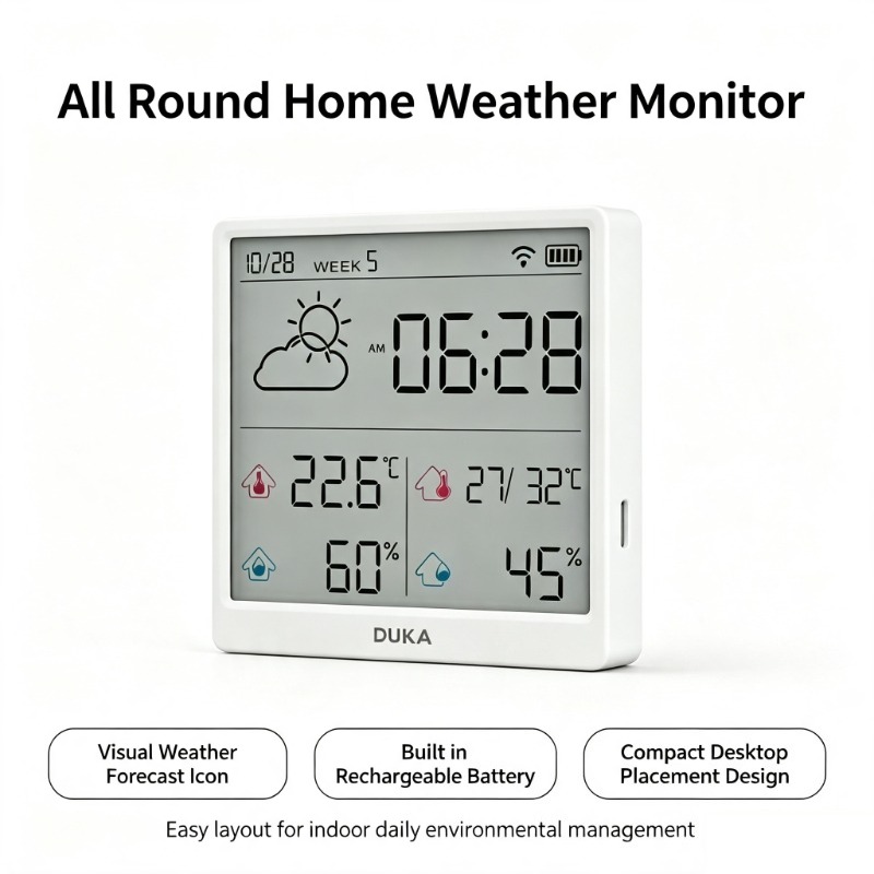DUKA TH3 Sensore Intelligente  - Weather Station Indoor recensione e prezzo