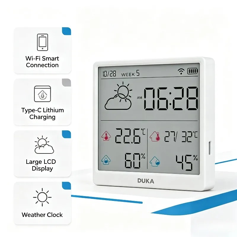 DUKA TH3 Sensore Intelligente  - Weather Station Indoor recensione e prezzo