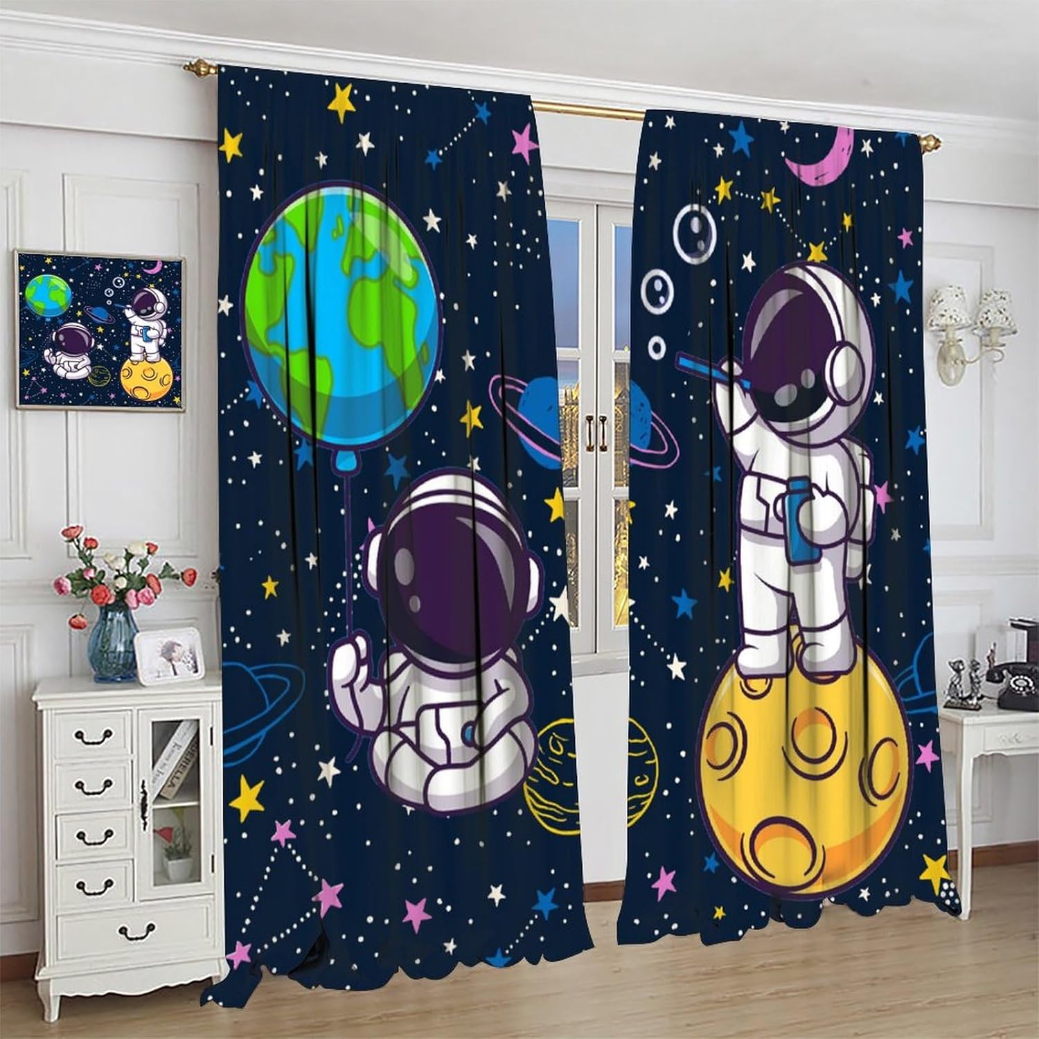 Tenda per Finestra a Tema Spaz - Science Nursery recensione e prezzo
