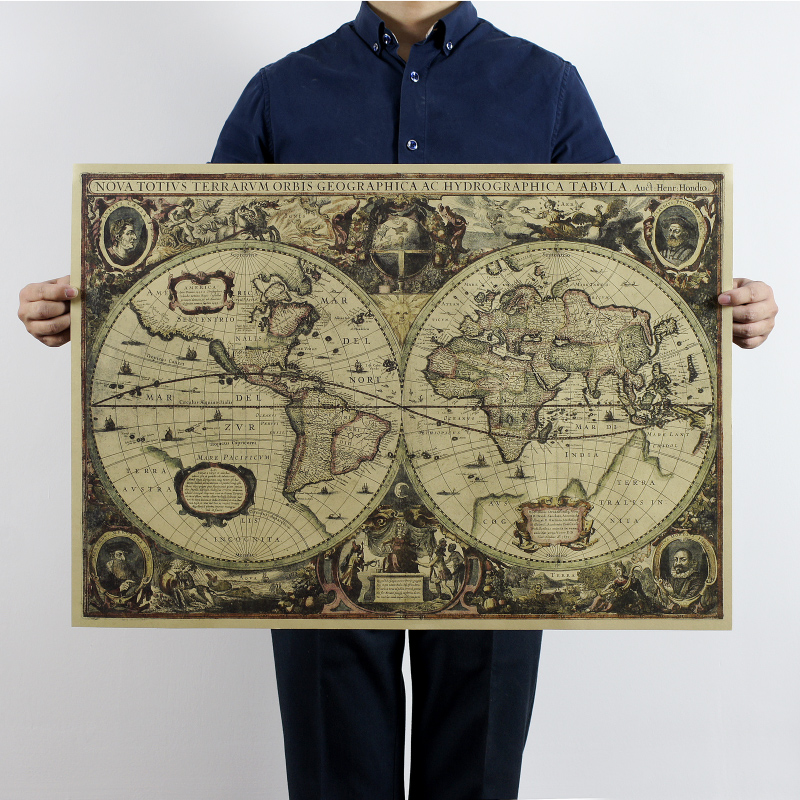 1641 vecchio grafico nautico m - Star Map Poster recensione e prezzo