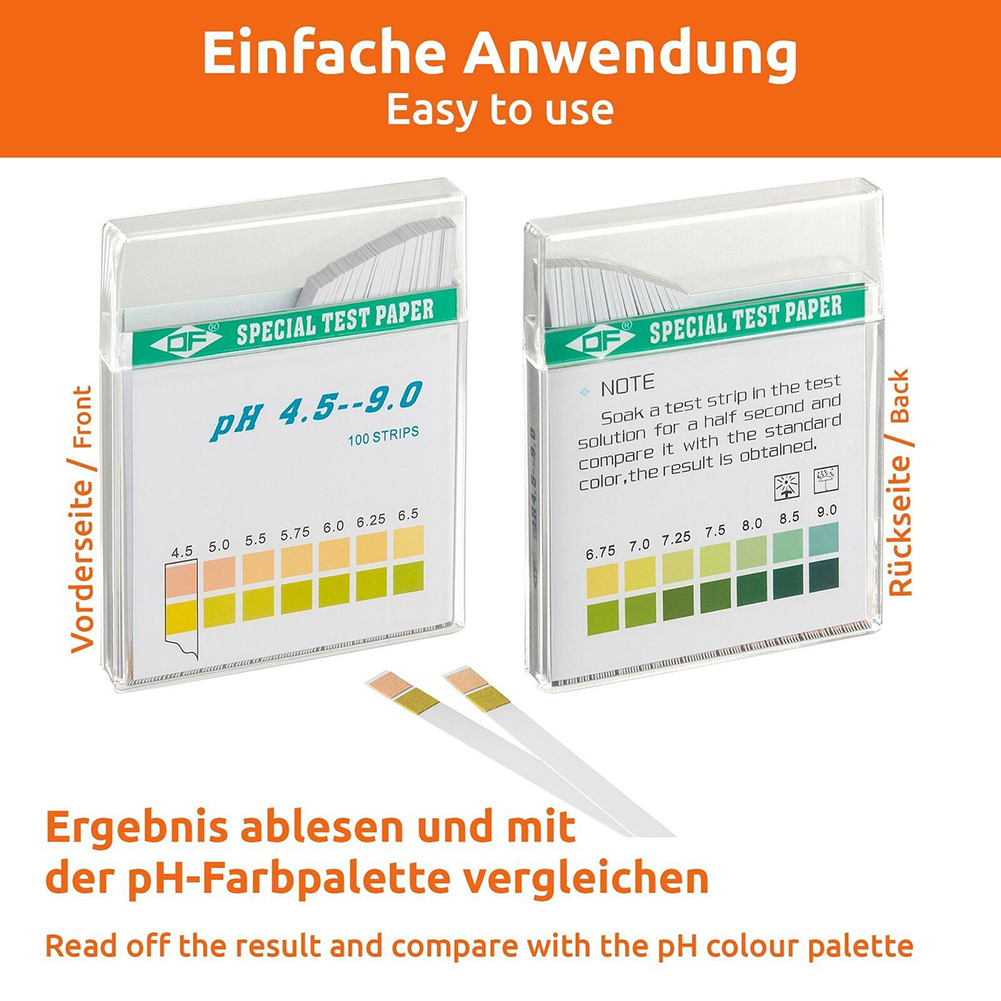 Kit di 100 Strisce di Carta PH - Water Testing Kit recensione e prezzo