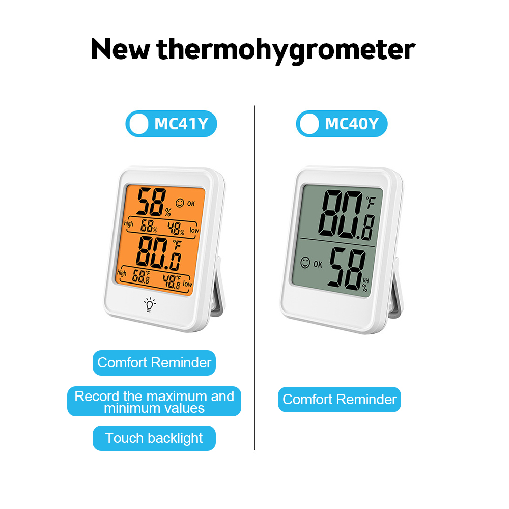 MC40 MC41 Termoigrometro digit - Weather Station Indoor recensione e prezzo