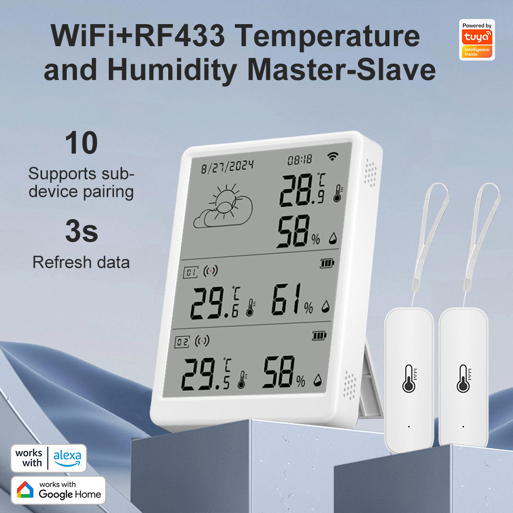 SMATRUL Tuya WiFi Sensore di u - Weather Station Indoor recensione e prezzo